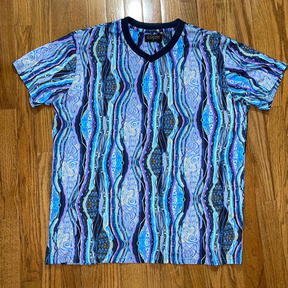 Coogi Blues all over short sleeve T-shirt